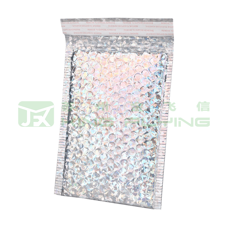 Free Sample Custom Metallic Bubble Mailer Cloth Packaging Padded Envelope