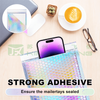 Custom Logo Waterproof Metallic Bubble Shiny Courier Packaging Bag