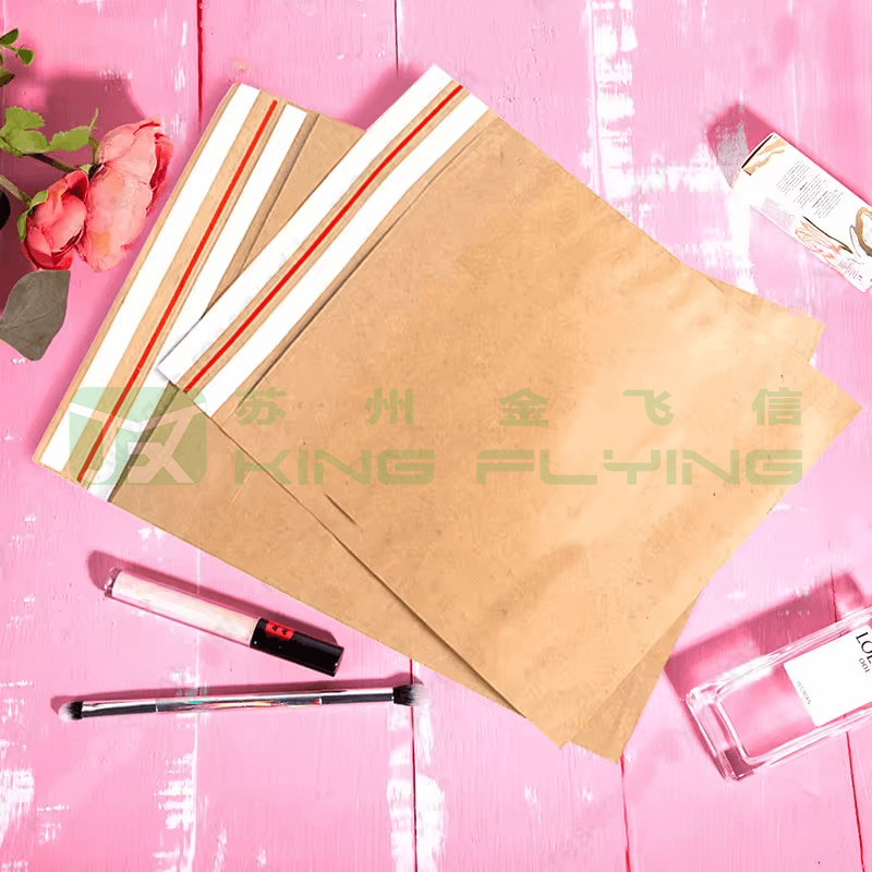 Custom Compostable Multi-function Kraft Paper Gift Packaging Bag