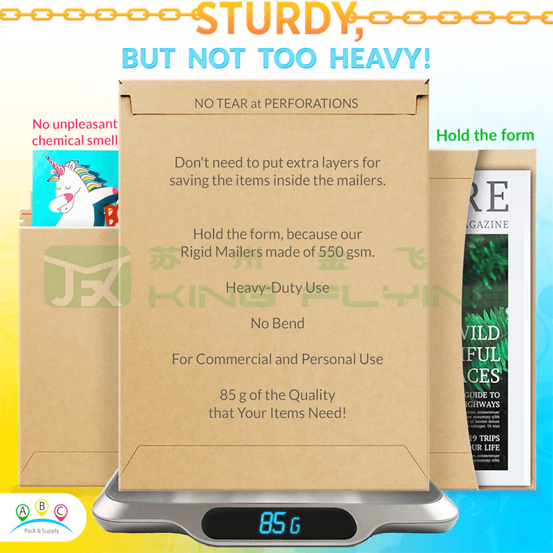 Custom Biodegradable Recycled Printed Express Kraft Paper Packaging Bag