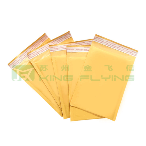 FSC Certified Kraft Bubble Cushioning Bag For Responsible Retail Packaging