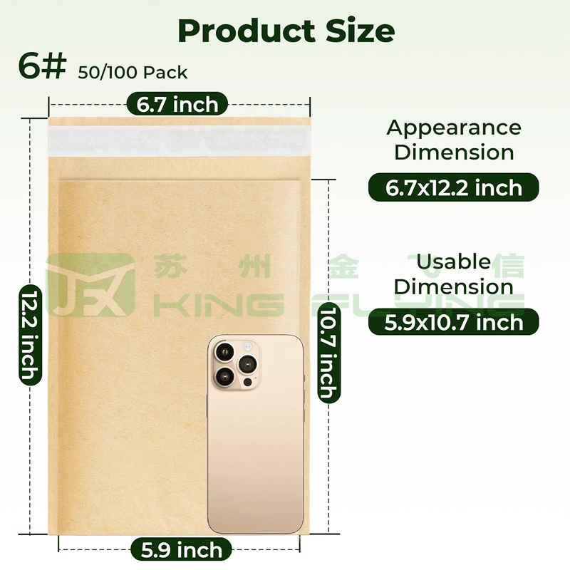 Wholesale Paper Padded Shipping Honeycomb Kraft Express Packaging Bag
