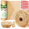Degradable Honeycomb Kraft Wrapping Paper Sleeve For Wine Glass Bottle