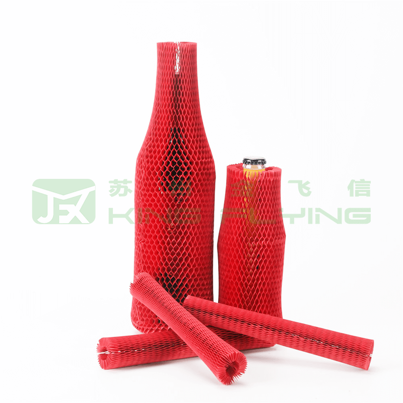 Hot Sales Honeycomb Wrapping Kraft Paper Bottle Sleeve