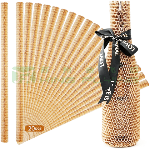 Kraft Roll Packing Honeycomb Protective Wrapping Paper Cushion Sleeve