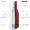 Degradable Kraft Paper Red Wine Glass Bottle Honeycomb Sleeve
