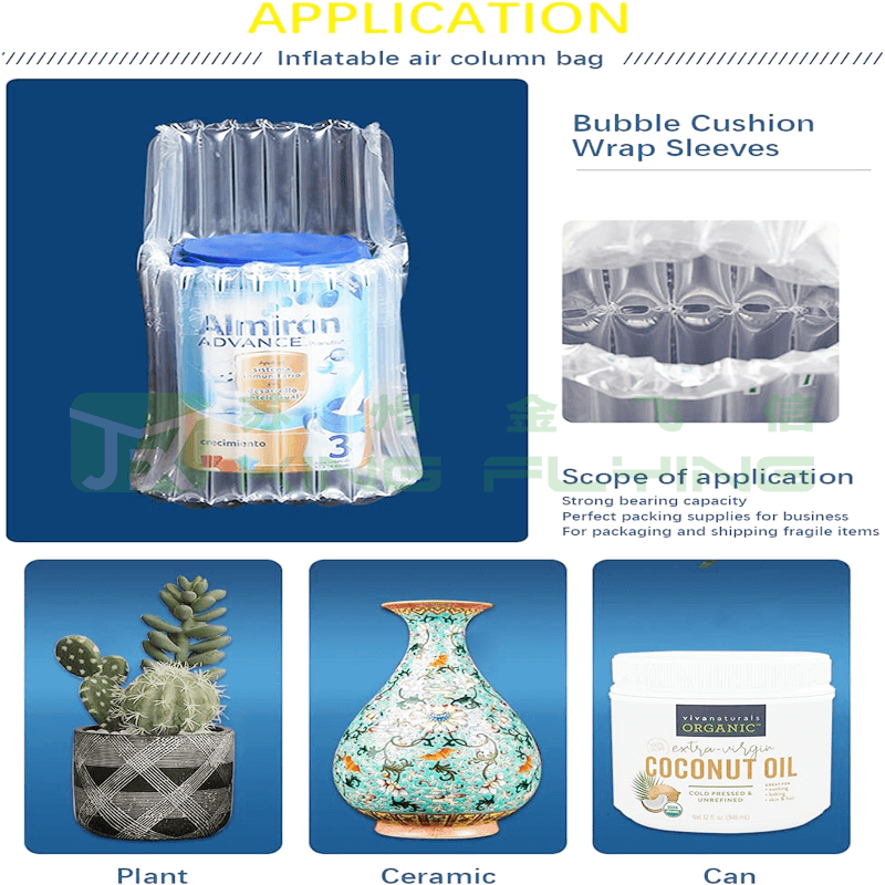 High Qualtity Wholesale Inflatable Cushion Wrap Air Column Packaging Bag