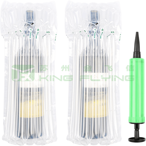 Custom Eco-Friendly Clear Plastic Inflatable Wrap Air Column Packaging Bag