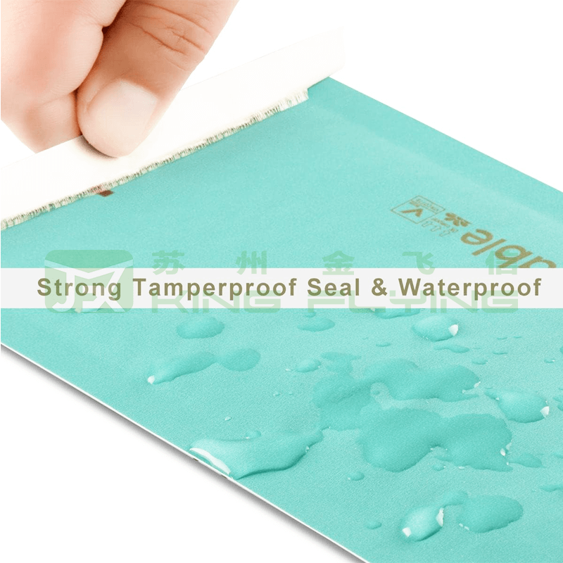 Custom Self Seal Adhesive Printed Kraft Bubble Bag For Delivery