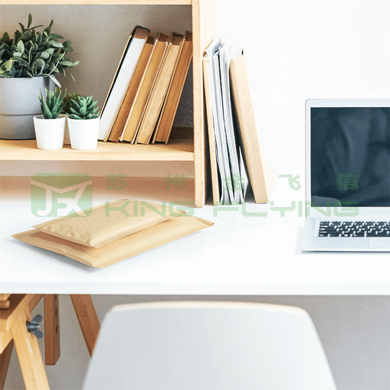 Factory Wholesale Biodegradable Customized Printed Kraft Bubble Mailing Bag