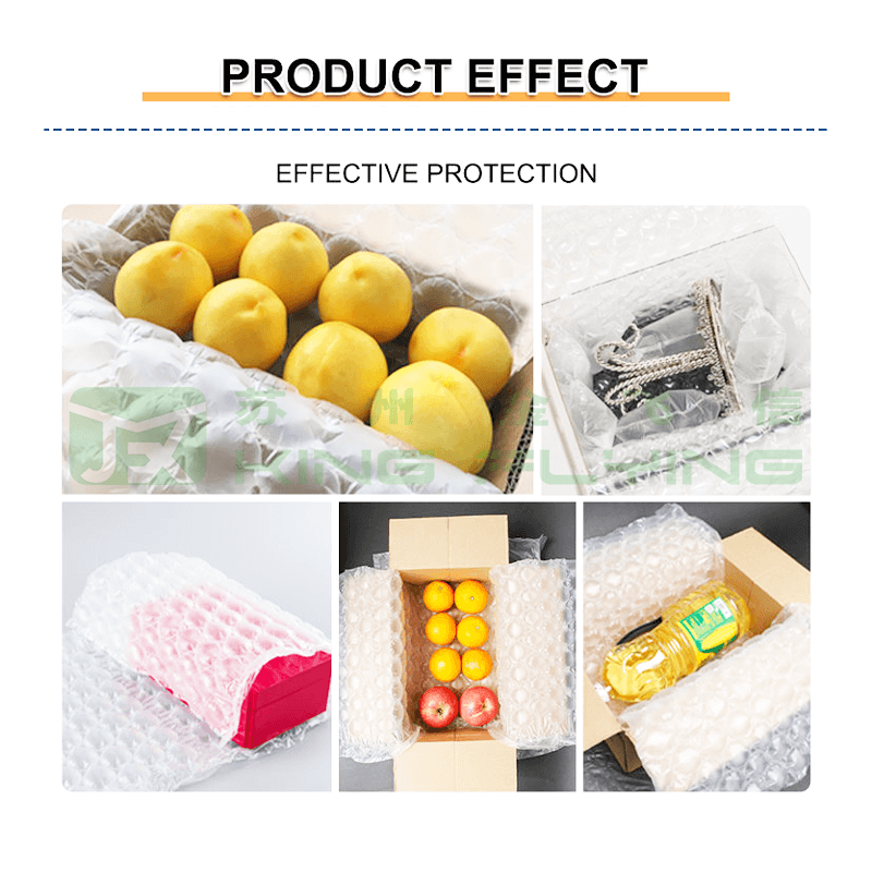 Transparent Protective Air Bubble Packaging Film For Safe Shipping