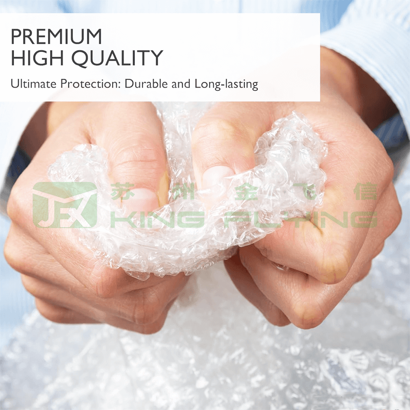 Eco-Friendly Recyclable Air Cushion Bubble Packaging Film For Shipping