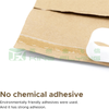 No Plastic Eco-Friendly 100% Recyclable Honeycomb Padded Kraft Packaging Envelope
