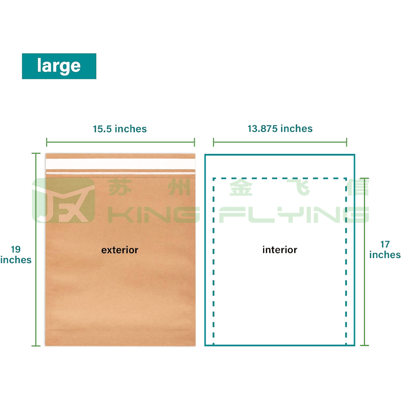 Logo Design Printed Eco-friendly Custom Recycled Kraft Paper Packaging Envelope