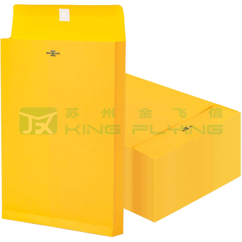 Printed Shipping Mailing Expandable Kraft Paper Packaging Mailer