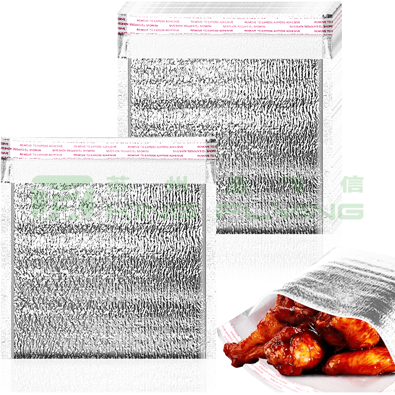 Aluminum Film Pearl Cotton Takeaway Insulation Refrigerated Cooler Bag