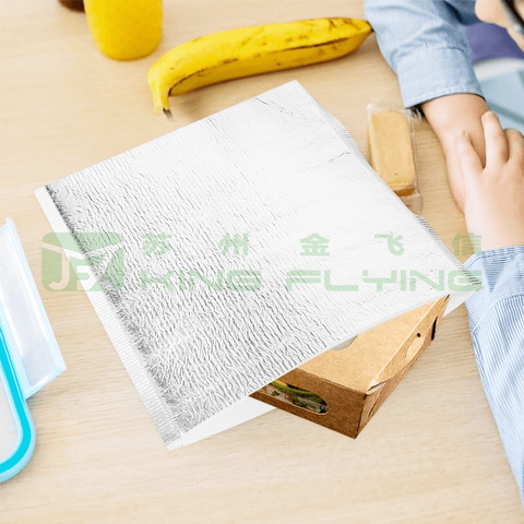 Wholesale Disposable Aluminum Foil Insulated Thermal Cooler Packaging Bag
