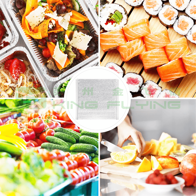 Aluminum Foil Cooler Thermal Food Packaging Bag For Seafood Shipping