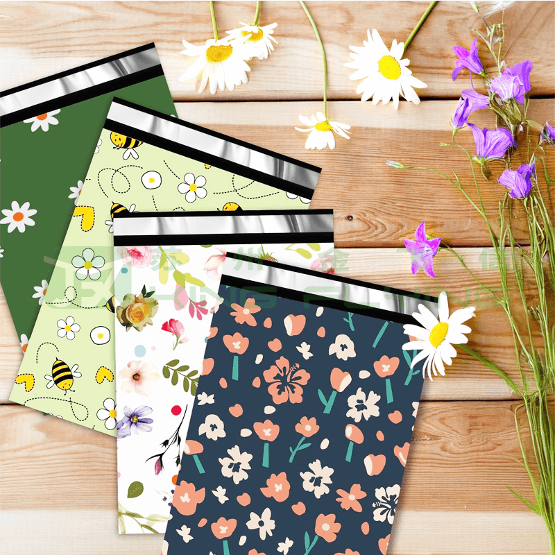 Custom Printed Waterproof Express Courier Plastic Packaging Bag