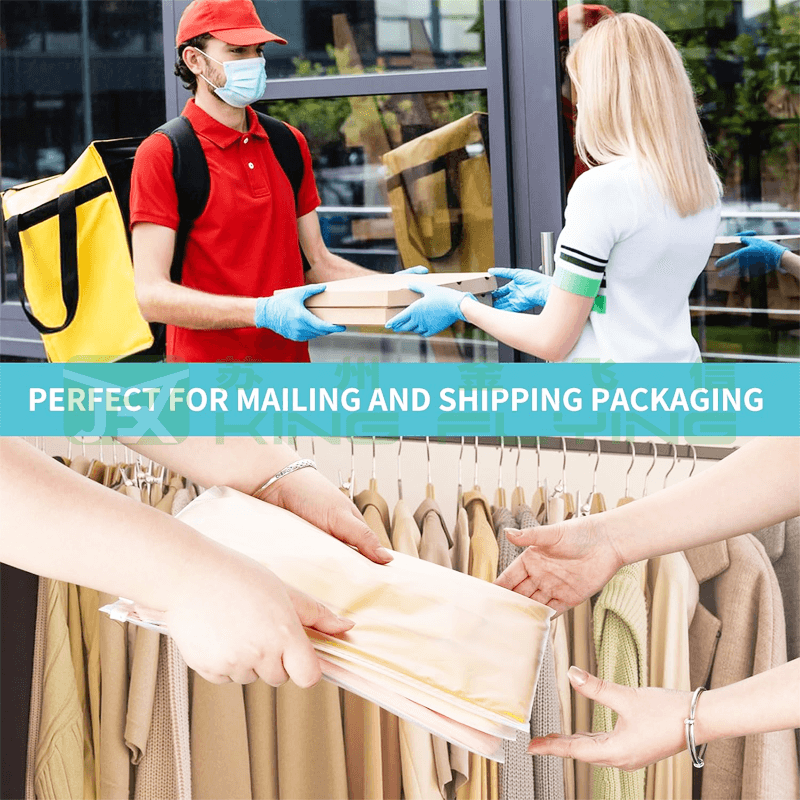 Plastic Waterproof Ziplock Bag With Slider Closure For Clothes Packaging