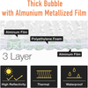 OEM Reflective Foam Insulation Closed Cell Aluminum Foil Facing Roll