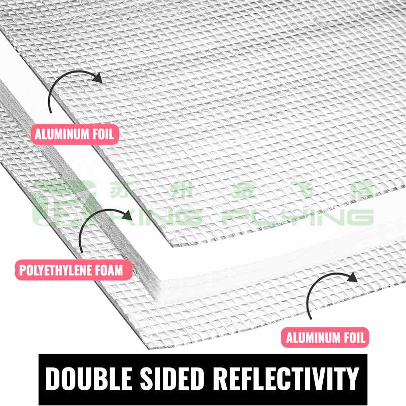 Aluminum Foil Insulated Foam Building Ceiling Heating Insulation Material