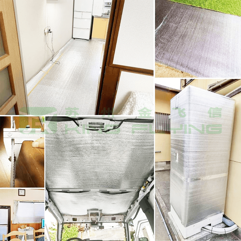 Wholesale Car Use IXPE Foam Reflective Insulation Aluminum Foil Roll
