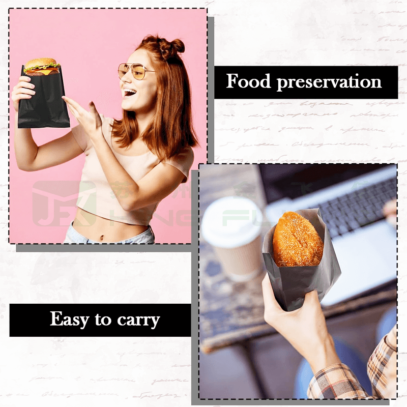 Custom Printed Biodegradable Recycled Self Adhesive Wax Glassine Packaging Bag