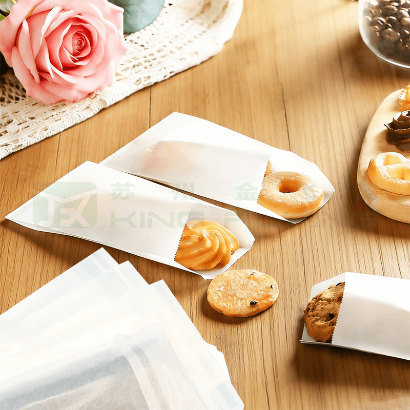 Transparent Glassine Paper Packaging Bag For Socks Underwear