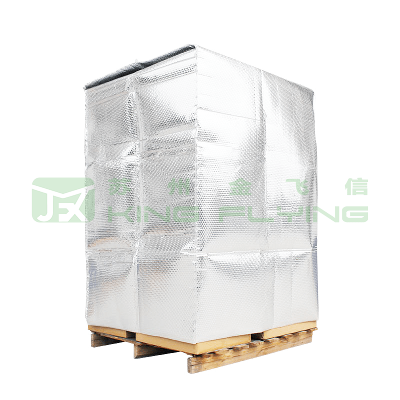 Reusable Waterproof Thermal Insulated Pallet Cover For Cold Chain Logistics