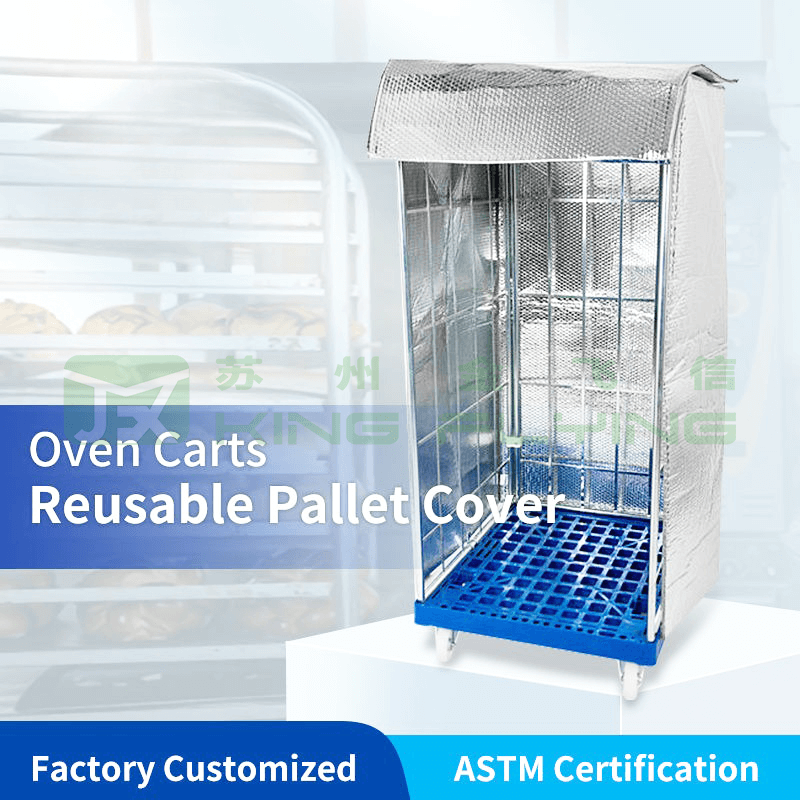 High-Performance Reusable Waterproof Tear-Resistant Thermal Pallet Cover For Logistics Protection