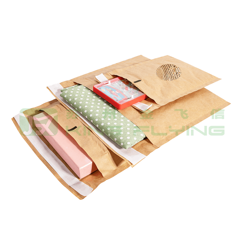 Shipping Honeycomb Cushion Courier Eco Friendly Kraft Paper Packaging Bag