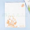 Custom Printed Frosted Plastic Slider Apparel Ziplock Bag