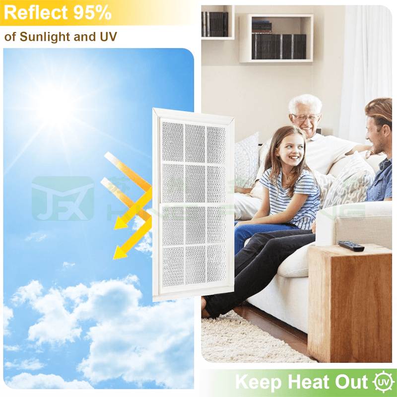 Bubble Thermal Insulation Aluminum Foil Reflective Fireproof Insulated Packaging Material