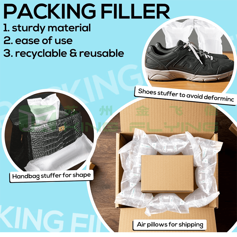 Inflatable Air Pillow Packaging Bag For Perfume Cosmetics