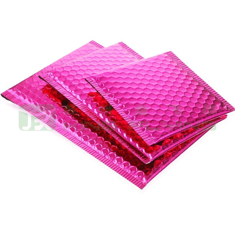 Custom Design Popular Pattern Printed Shipping Metallic Bubble Mailer