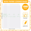 Factory Wholesale Eco-Friendly 100% Recyclable Glassine Paper Bag For Clothing