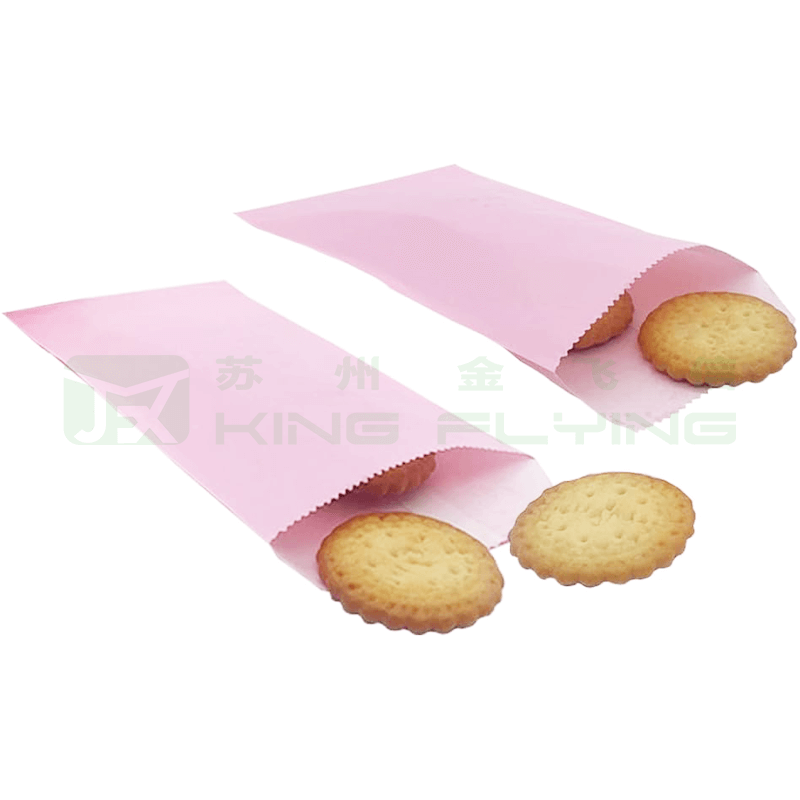 Custom Logo Eco Friendly Packaging Compostable Glassine Waxed Paper Bag