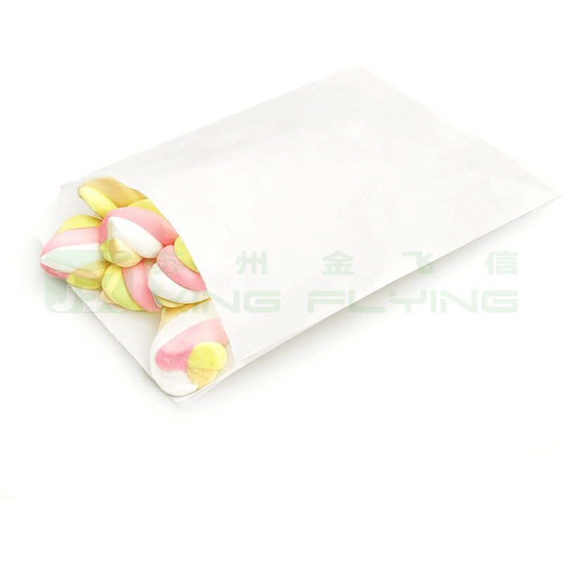 100% Biodegradable Eco-Friendly Wax Coated Glassine Paper Bag For Clothing