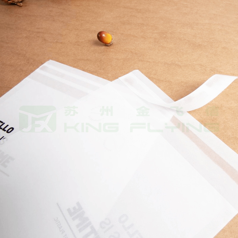 Custom Biodegradable Glassine Paper Bag For T-shirt Packaging