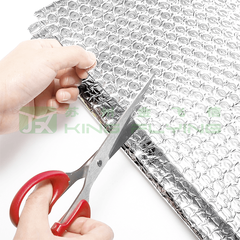Double Bubble XPE Fire Resistant Aluminum Foil Thermal Insulation Material