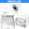 Aluminum Bubble Foil Insulation Fire Resistant Thermal Packaging Material