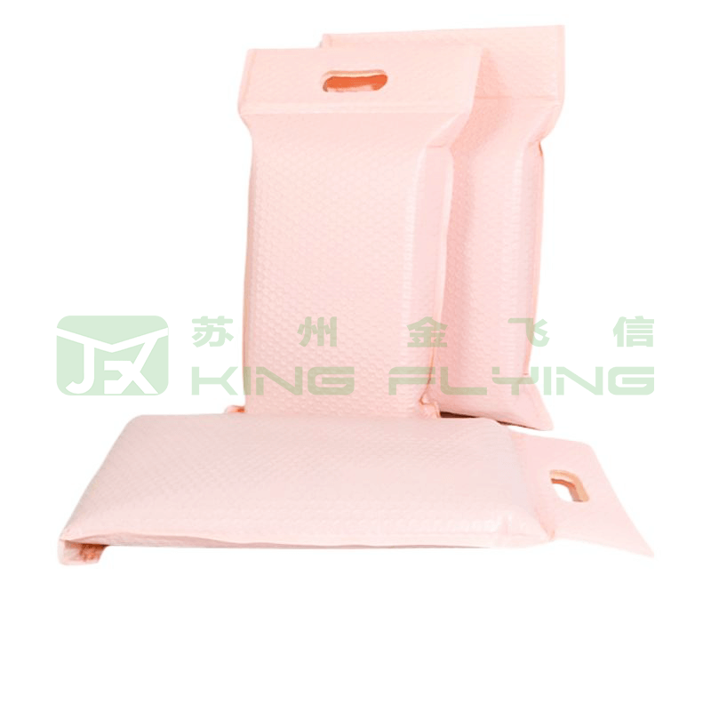 Poly Bubble Waterproof Self-adhesive Express Packaging Mailer With Handle