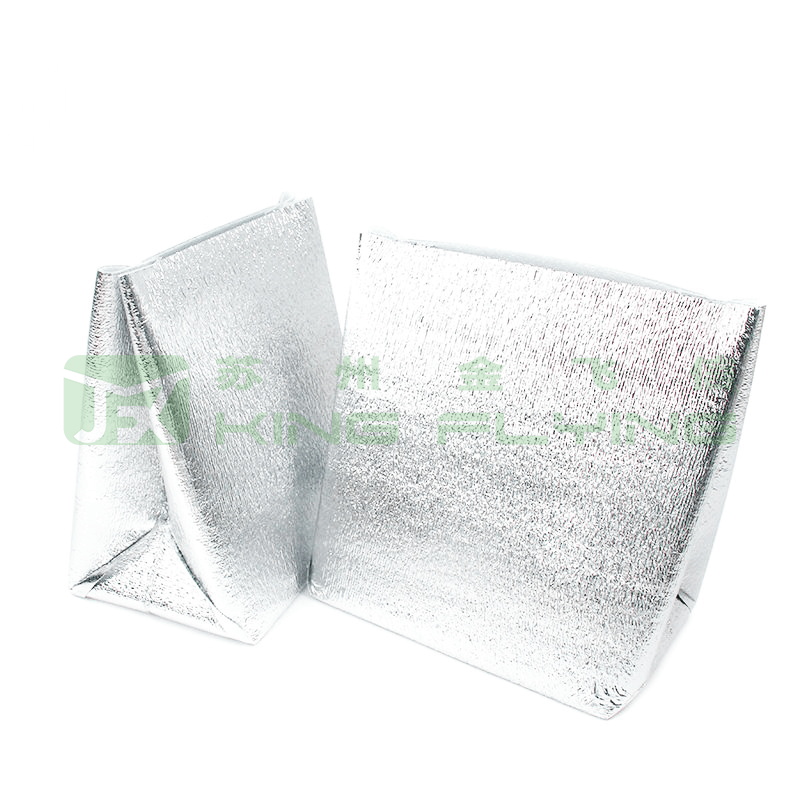Grocery Shopping Aluminized Insulation Cooler Bag For 24-48 Hours Delivery
