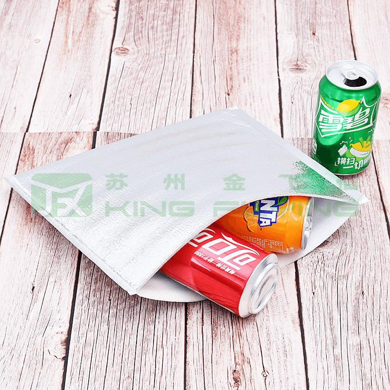 Pearl Cotton Aluminum Leakproof Disposable Lunch Insulated Shipping Cooler Bag