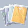 Custom Zipper Zip Lock Transparent Frosted Plastic Garment Packaging Bag