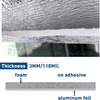 Radiant Barrier Aluminum Foil EPE Foam Fire Resistant Insulation Material