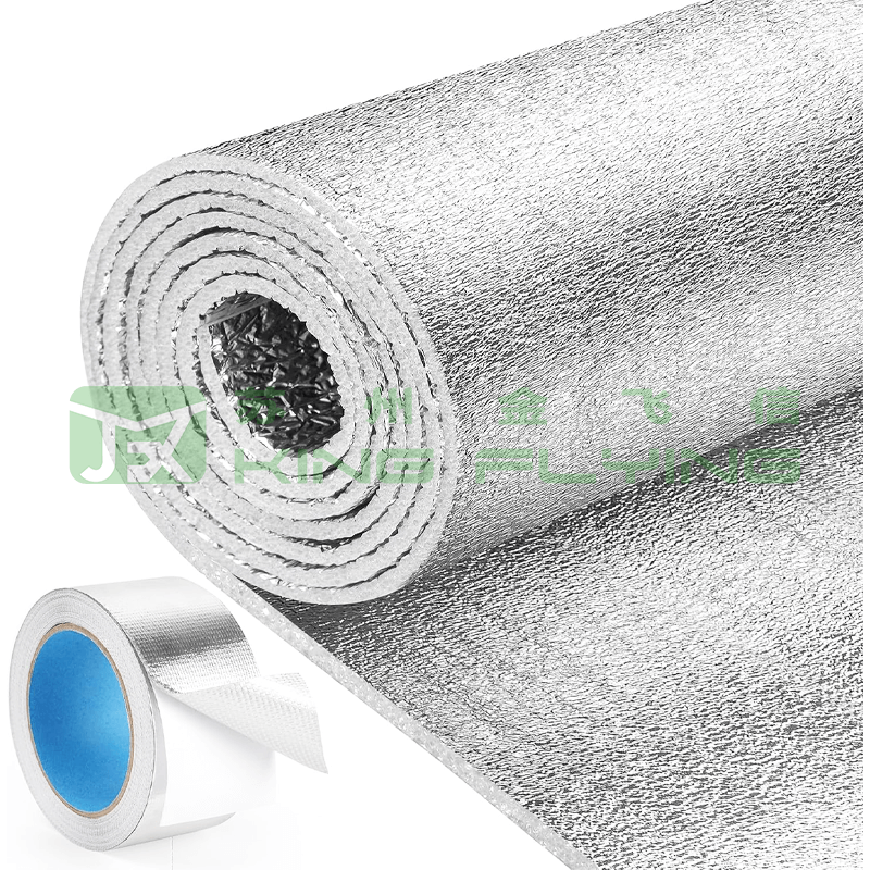 Wholesale Car Use IXPE Foam Aluminum Foil Reflective Insulation Roll