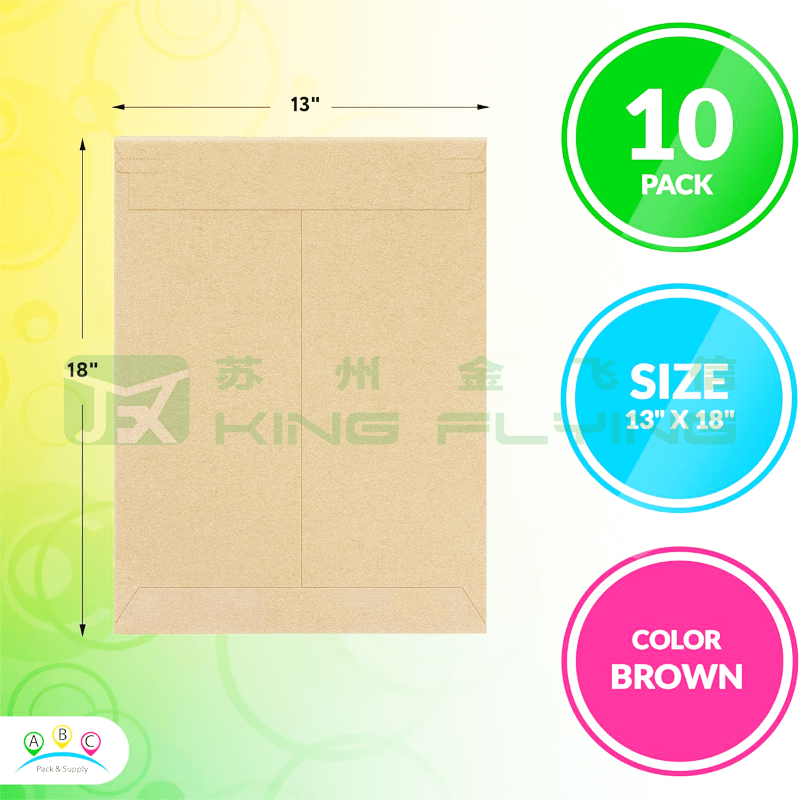 Custom Biodegradable Recycled Printed Express Kraft Paper Packaging Bag