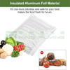 Pearl Cotton Food Grade Takeaway Thermal Insulation Food Packaging Bag